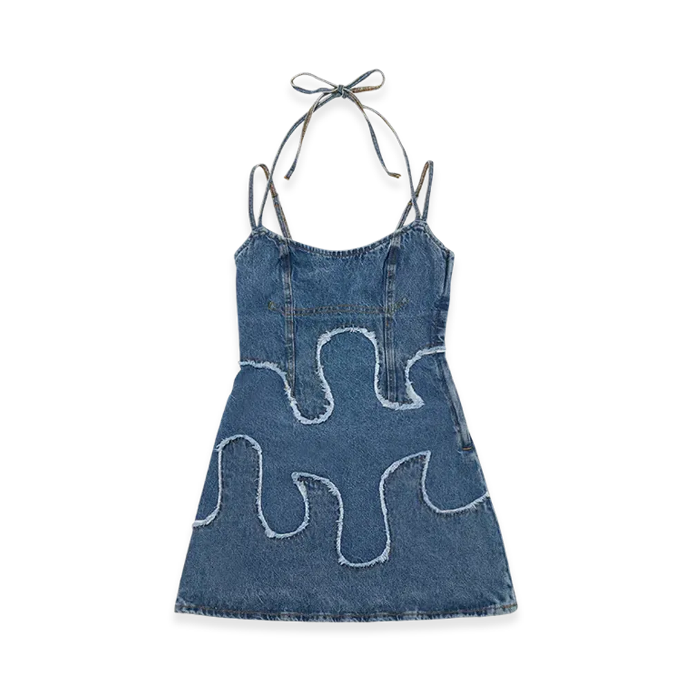 Levi's ADSB Andersson Bell Mini Dress "Medium Indigo"
