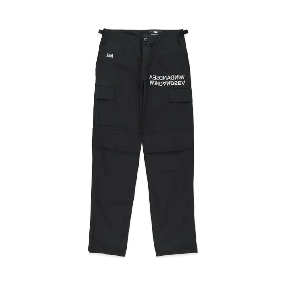 WIND AND SEA A32 (RVS.COPY) REFLECTION UTILITY CARGO PT "Black"