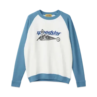 HYSTERIC GLAMOUR Speedster Sweatshirt "Blue"