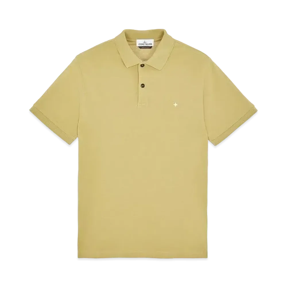 Stone Island 21717 STRETCH COTTON PIQUE_SLIM FIT "Dark Beige"