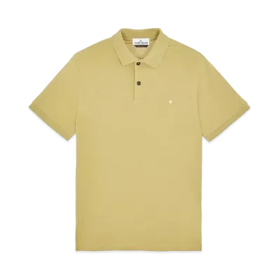 Stone Island 21717 STRETCH COTTON PIQUE_SLIM FIT "Dark Beige"