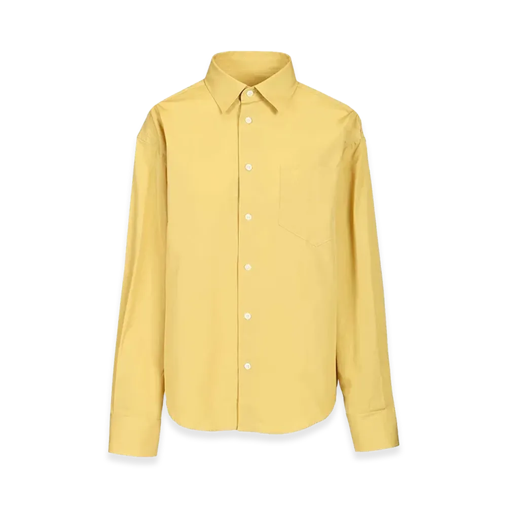 AMI PARIS Long-Sleeved Shirt "Yellow"