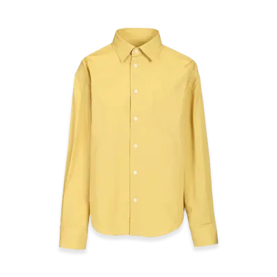 AMI PARIS Long-Sleeved Shirt "Yellow"