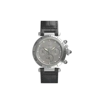 Cartier Pasha Chronograph 38mm "Gray" W3107355