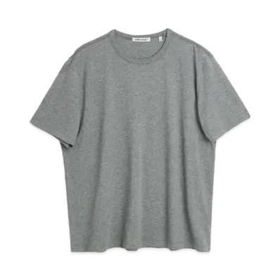 OUR LEGACY New Box T-Shirt Melange Clean Jersey "Grey"