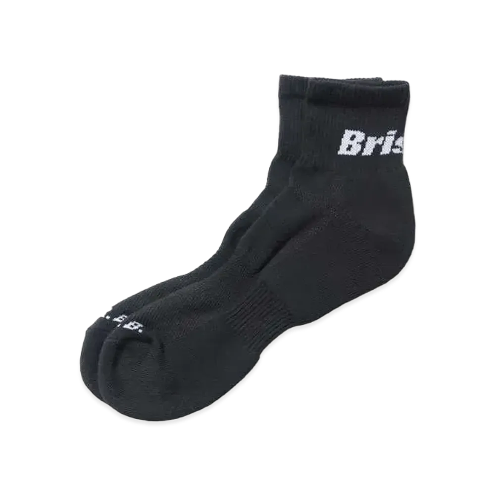 F.C.Real Bristol Authentic Logo Short Socks "Black"