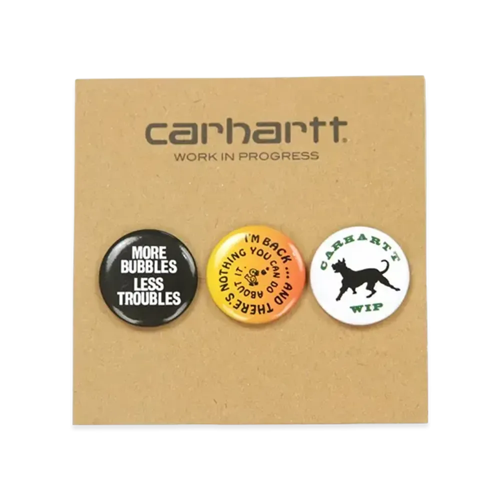 Carhartt WIP 3 Badges Set "Multicolor"
