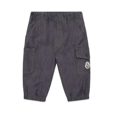 MONCLER Kids Trousers "Dark Blue"