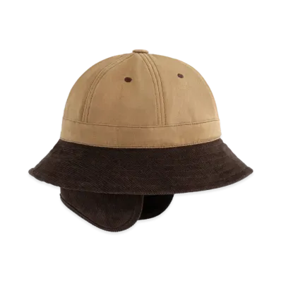 Aime Leon Dore Earflap Bell Bucket Hat "Brown"