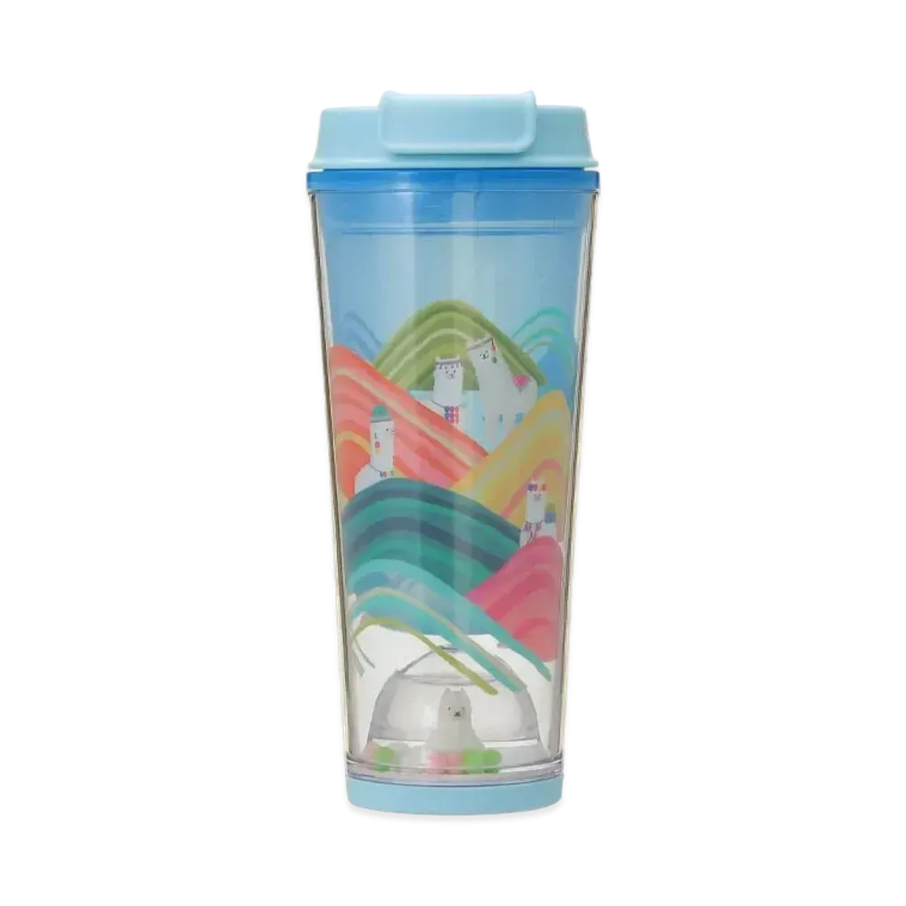 STARBUCKS Alpaca Boho Fest Tumbler Alpaca 355ml "Blue"