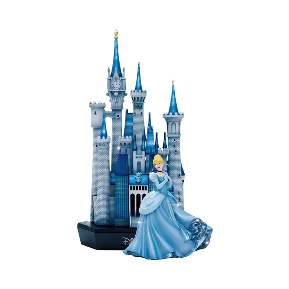 Happy-Kuji Cinderella Castle & Cinderella Figure Disney100
