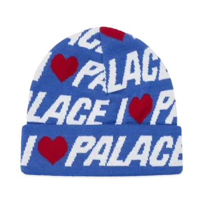 PALACE I Love PALACE Beanie "Blue"