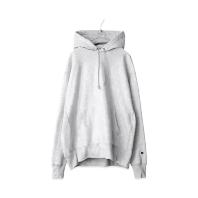Champion Reverse Weave Pullover Sweatshirt Hoodie "Silver Grey"