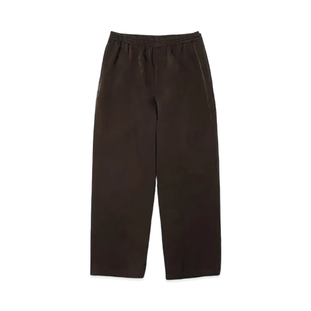 A.PRESSE Silk Pants "Khaki"