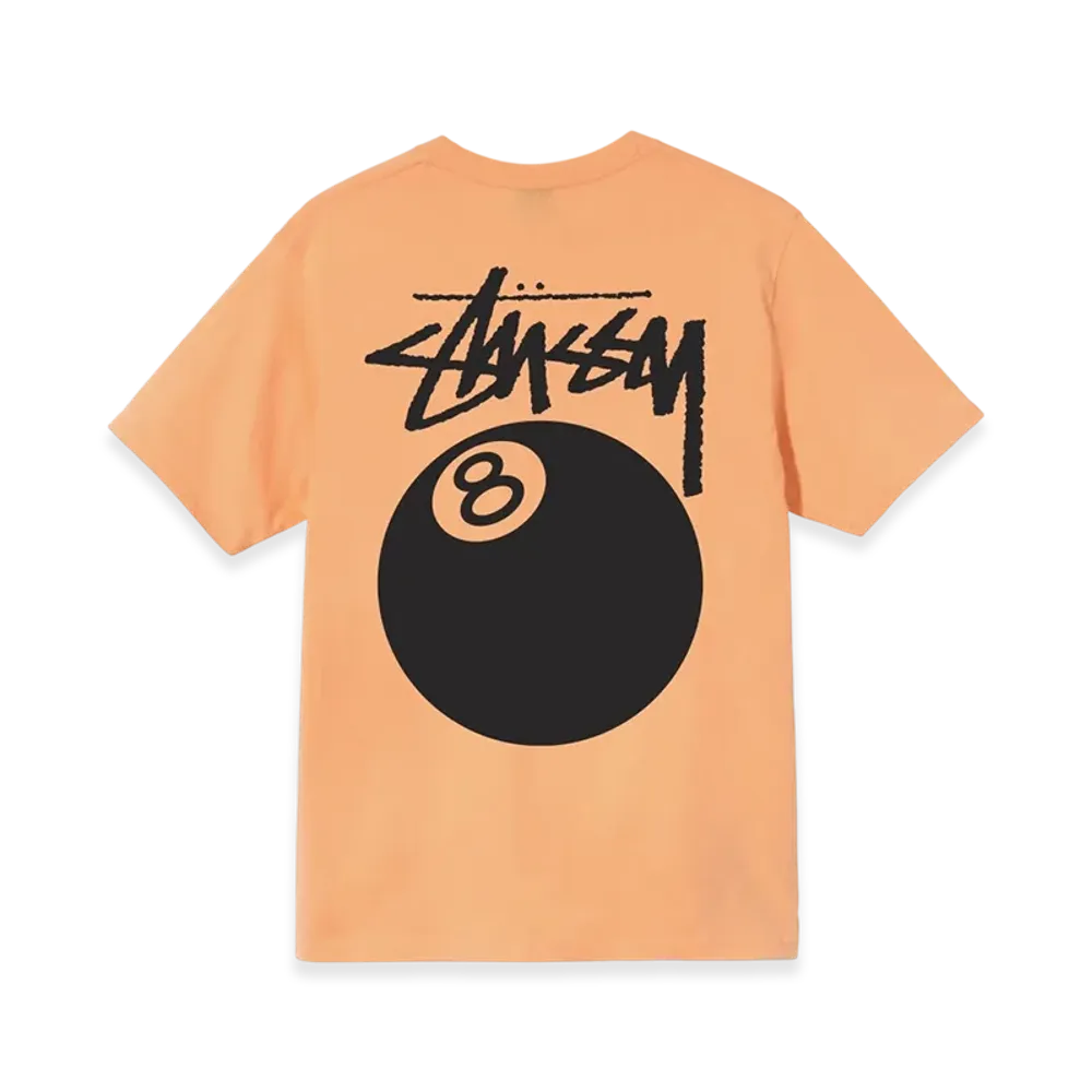 ステューシー 8ボールTシャツ - 21SS "ピーチ"