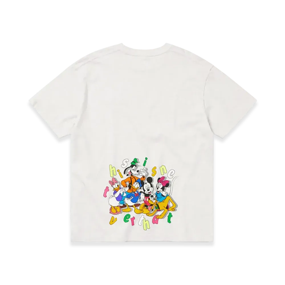 thisisneverthat x Disney Mickey Friends Tee "Light Heather Grey"