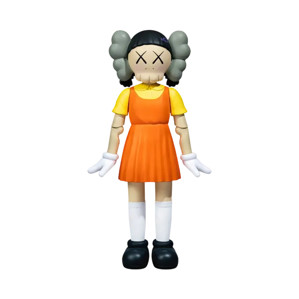 KAWS -Squid Game Season 2- Young-Hee Figure (Colored)