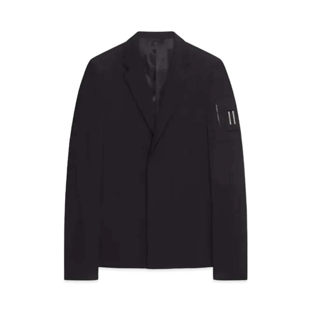 GIVENCHY Slim Fit Jacket In Wool with Pocket "Black"
