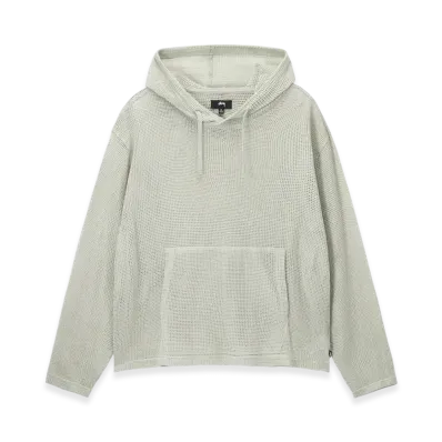 Stussy Cotton Mesh Hoodie "Bone"