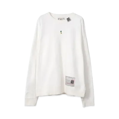 Maison MIHARA YASUHIRO Duck Embroidery Sweatshirt "White"