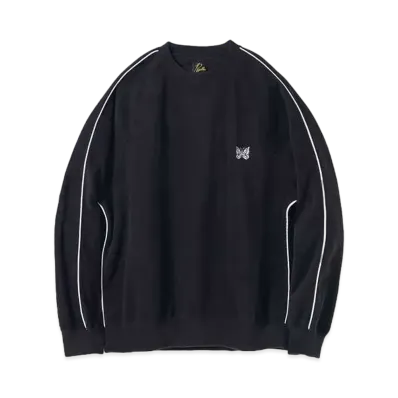 Needles STUDIOUS Fleece Crew Neck Shirt "Black"