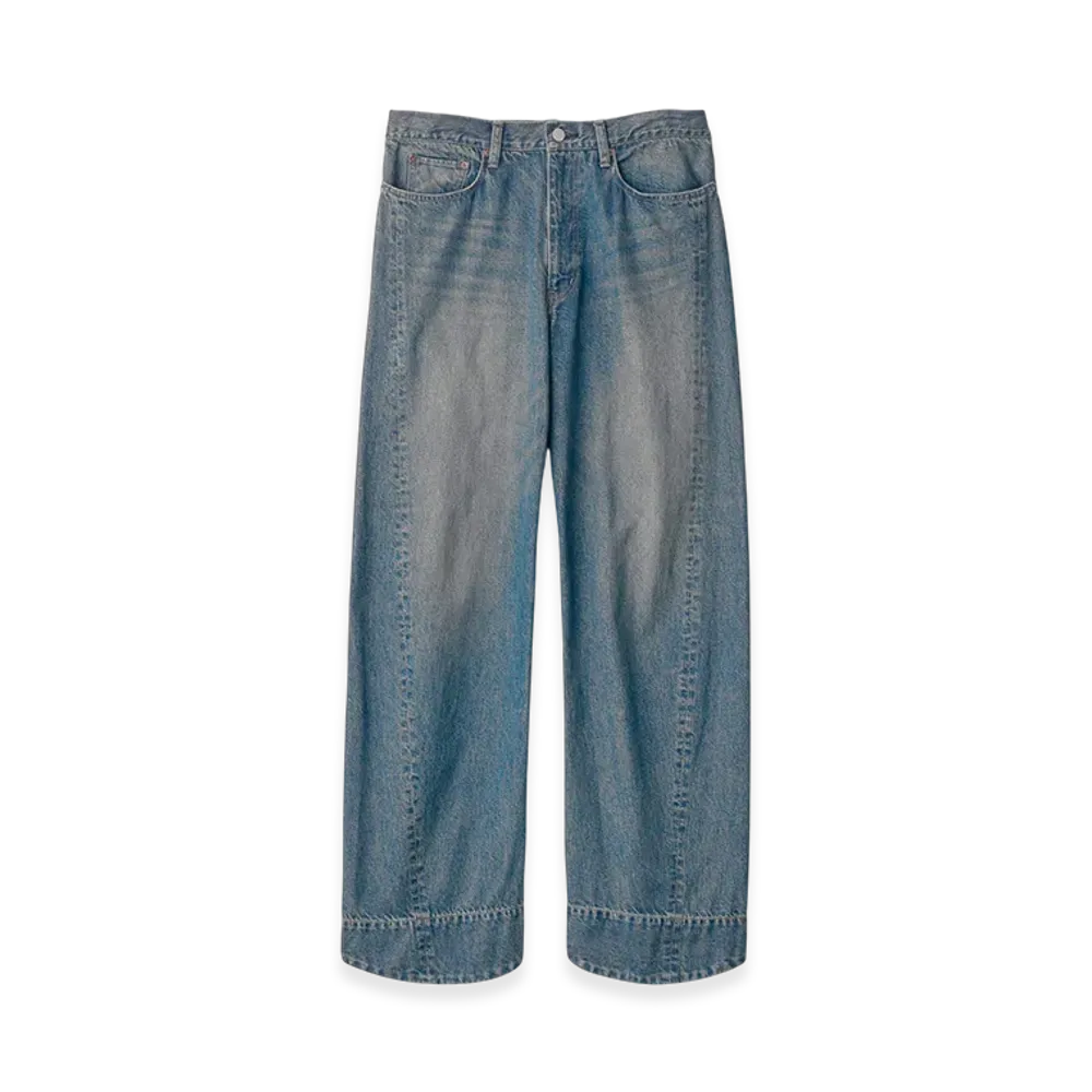 ssstein Twist Cut Denim Jeans "Indigo"
