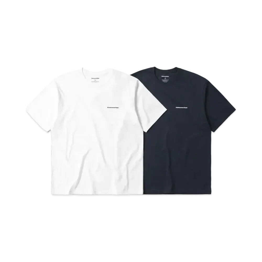 thisisneverthat SP-Logo Cooling Performance Tee "White/Navy"