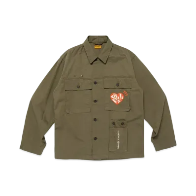 HUMAN MADE Military Shirt "Olive Drab"