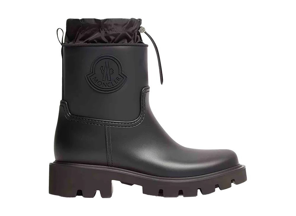 Moncler Women's Kickstream Rain Boots "Black"