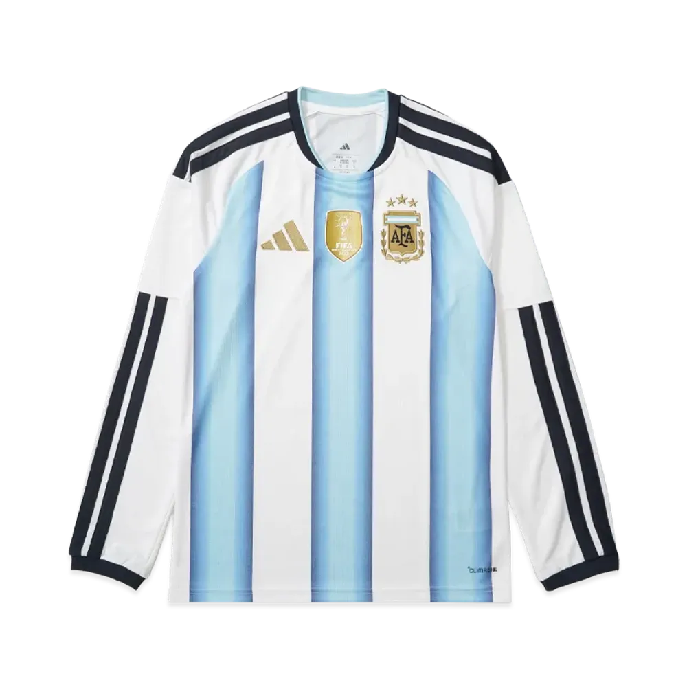 adidas Argentina 26 Home Replica L/S Jersey "White/Icey Blue/Light Blue"