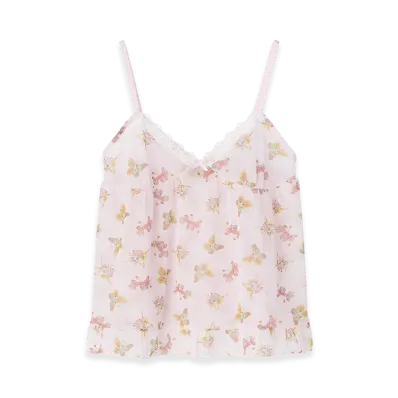 HYSTERIC GLAMOUR Bubbly Butterfly Camisole "Light Pink"