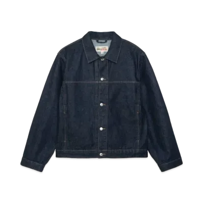 Stussy Trucker Jacket Denim "Rinsed Indigo"