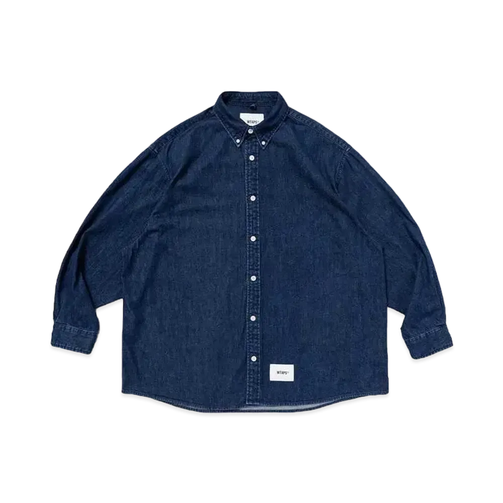 WTAPS BD 04 / LS / Cotton. Denim "Indigo"
