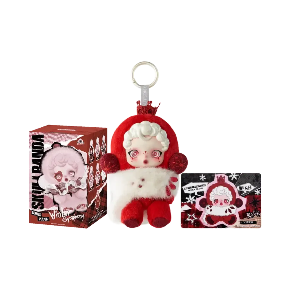 POP MART SKULLPANDA Winter Symphony Series Plush Pendant Symphony of Wishes (Secret)