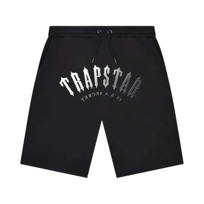 TRAPSTAR Irongate Arch Gel Shorts "Black/Grey"