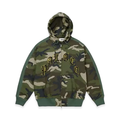 PALACE Legacy Zip Hood "Woodland Camo"