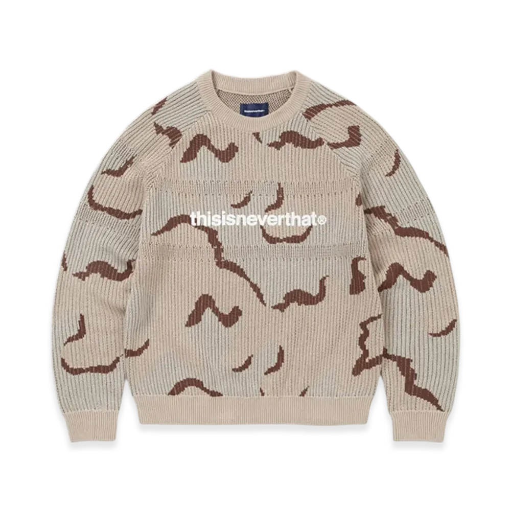 thisisneverthat T-Logo Knit Sweater "Camo"