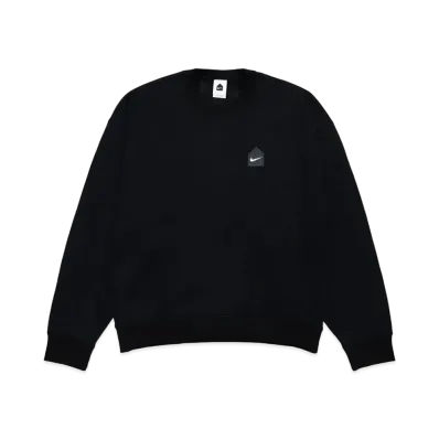DSM x Nike HUT Logo Project M Nrg Hut x Swoosh Crew Flc "Black"