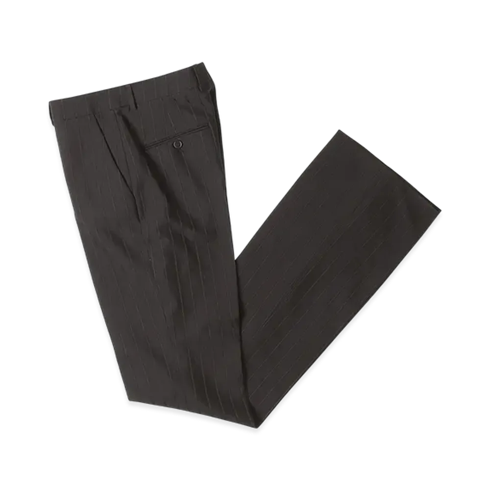 CELINE Pantalon Flare Anglais "Black/Marron"