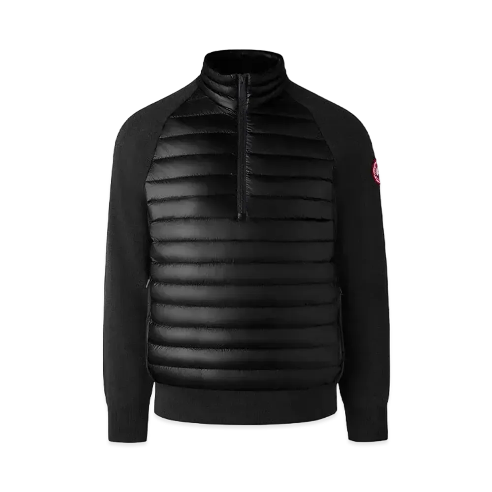 CANADA GOOSE Hybridge Knit Pullover Packable "Black"
