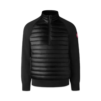 CANADA GOOSE Hybridge Knit Pullover Packable "Black"