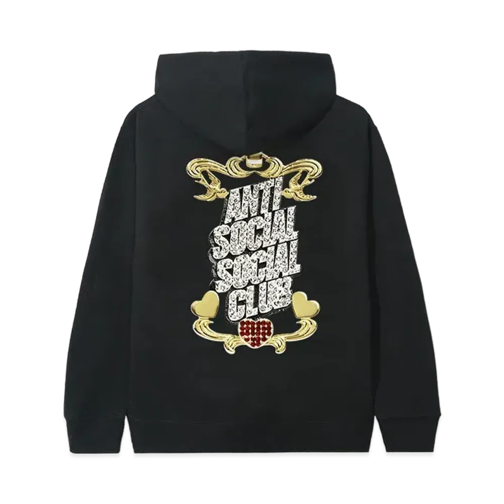 ANTI SOCIAL SOCIAL CLUB × GHOST Hoodie "Black"