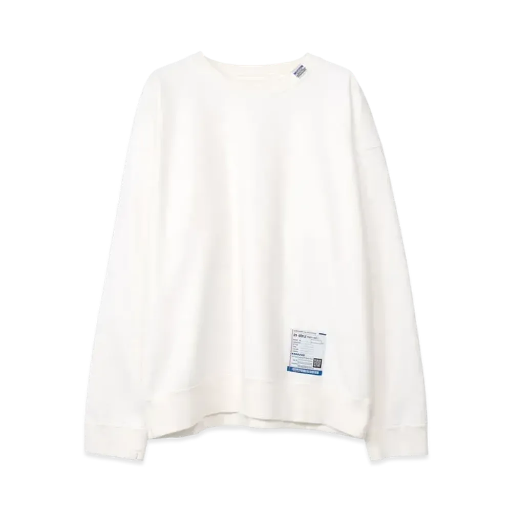 Maison MIHARA YASUHIRO Embroidery Pullover "White"