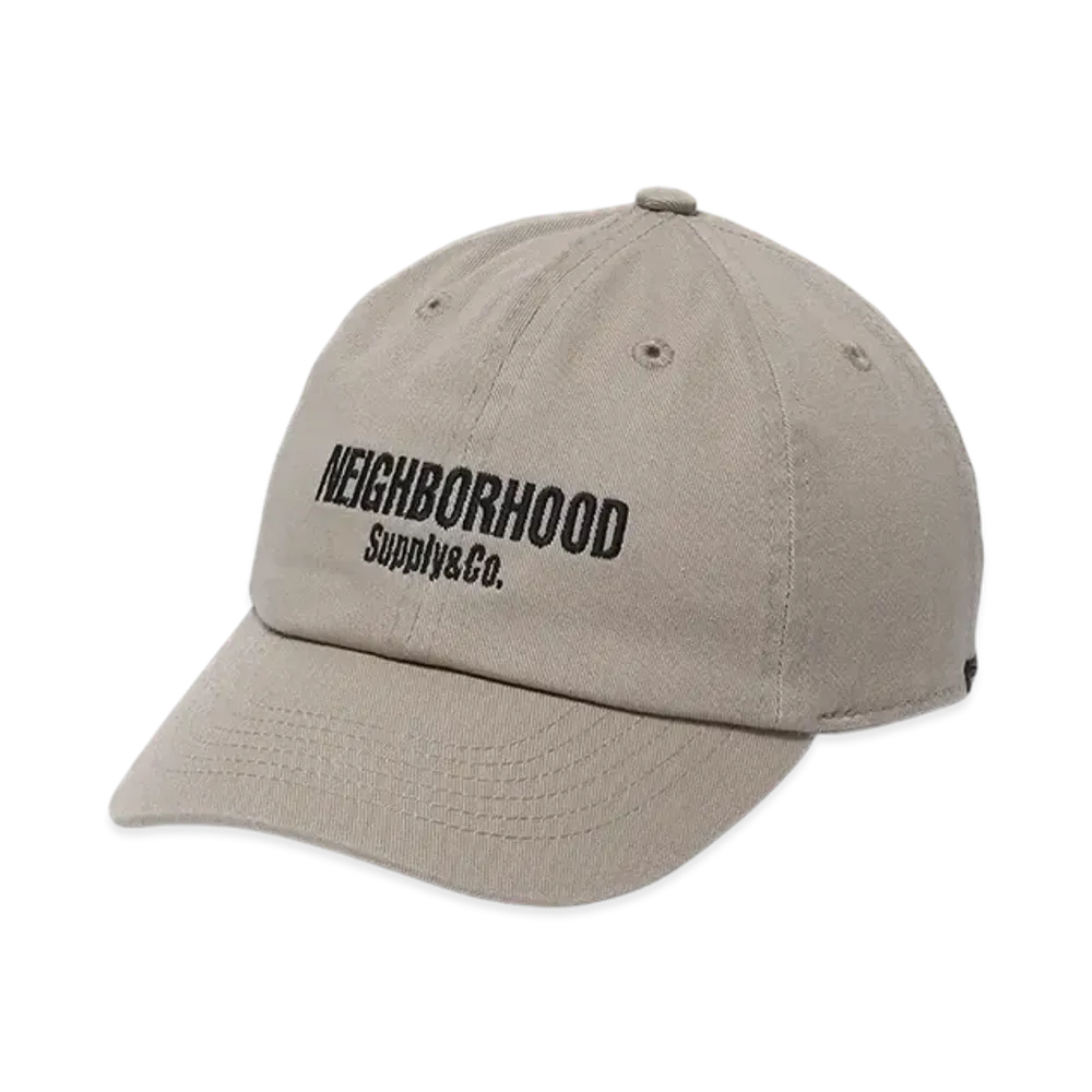 NEIGHBORHOOD OT . Dad Cap "Khaki"