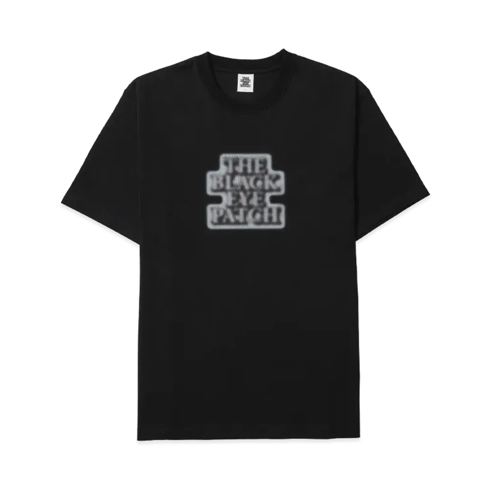 BlackEyePatch Blurred OG Label Tee "Black"