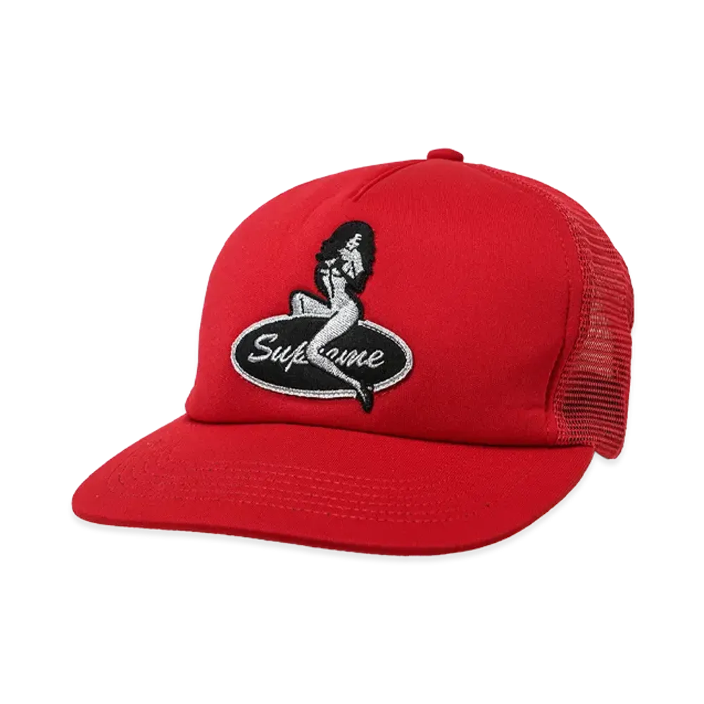 Supreme Pinup Mesh Back 5-Panel "Red"