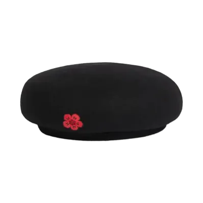KENZO 'CREST' Beret "Black"