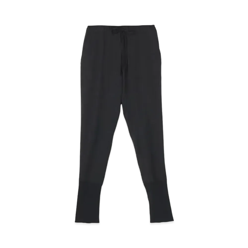 Yohji Yamamoto WOOL GABARDINE PANTS "Black"