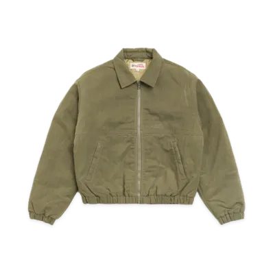 Stussy Nyco Collared Work Jacket "Green"