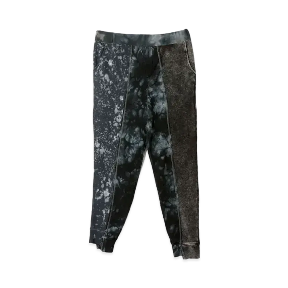 Needles B&W Mishmash Cuts String Sweat Pant "Black"